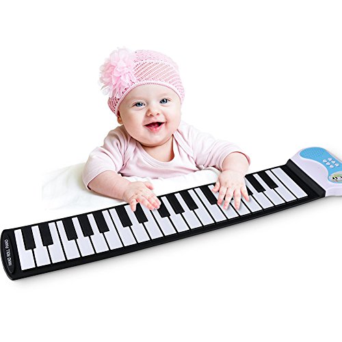 Clavier 37 touches noir electronic organ bouclé...