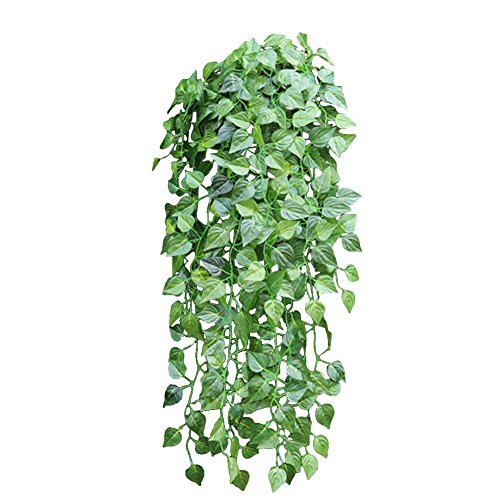 Zhangming 3 PCS Guirlande lierre 90CM guirlande artificielle jante blanche Begonia/Feuillage Artificiel/Plantes Artificielles code EAN 0701470878013 