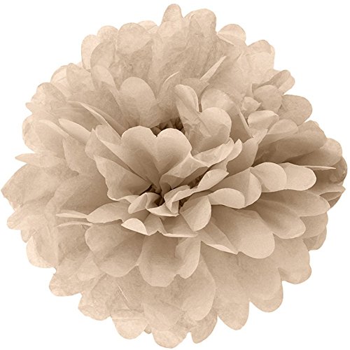 10pcs papiers en soie pompons fleurs pompons bo...