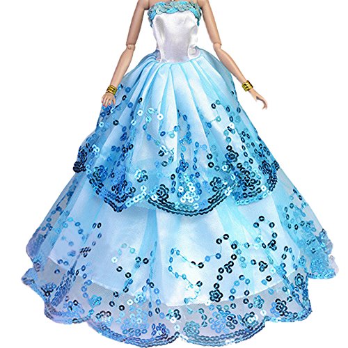 Le plus étonnant robe avec paillettes faites po...