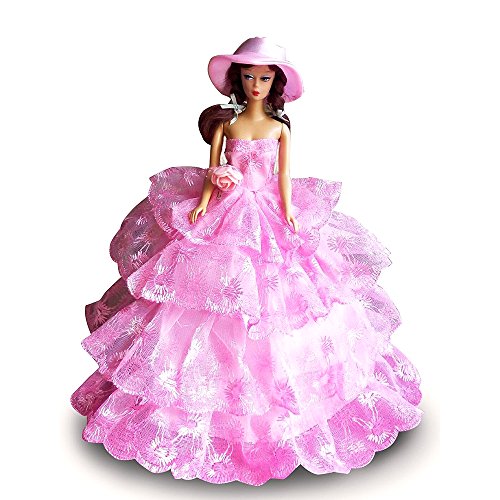 Robe rose fashion princess party / vêtements de...