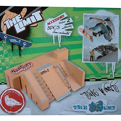 5pcs kit skatepark pièces de rampe pour tech de...