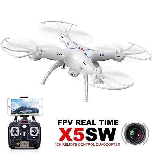 Syma x5sw wifi fpv 2.4g rc hélicoptère drone ua...