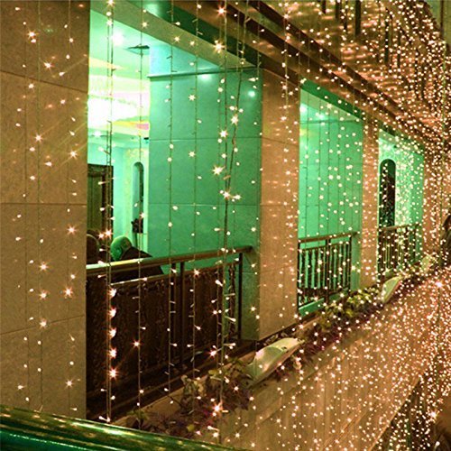 Rideau lumineux decoratif ambiance 600 leds 6m*...