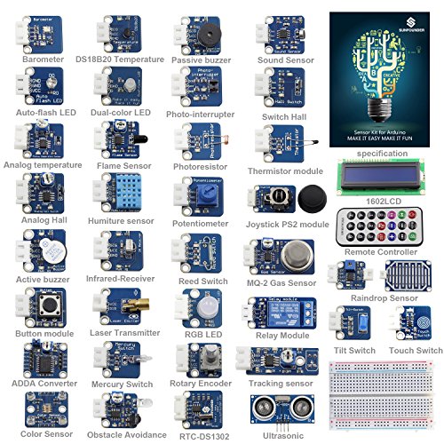 37 modules arduino sensor kit v2.0 for arduino ...