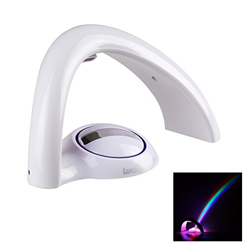 Projecteur d'arc-en-ciel lampe led veilleuse po...
