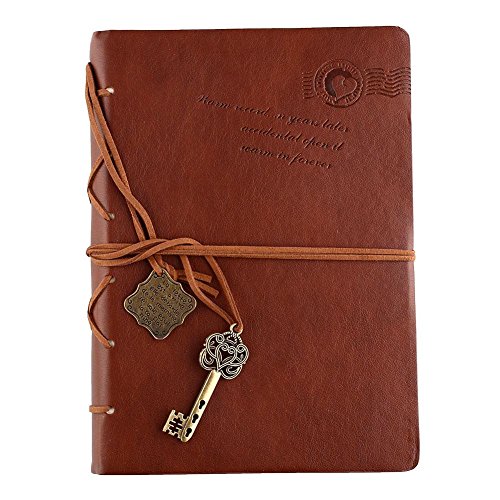 Journal Carnet Cahier En PU Cuir