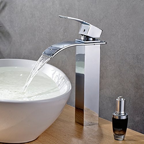 Design verlängerte mitigeur monocommande robinet cascade mitigeur monocommande pour salle de bain chambre 0701806979797 Auralum Design verlängerte mitigeur monocommande robinet cascade mitigeur monocommande pour salle de bain chambre 0701806979797 Auralum