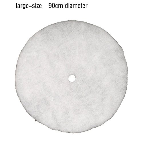 Décoration de Noël Blanc Jupe pour arbre de Noë...