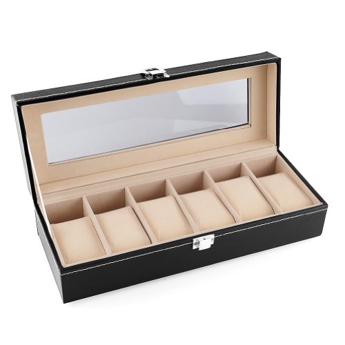 Présentoir montre coffret montres en cuir boîte...