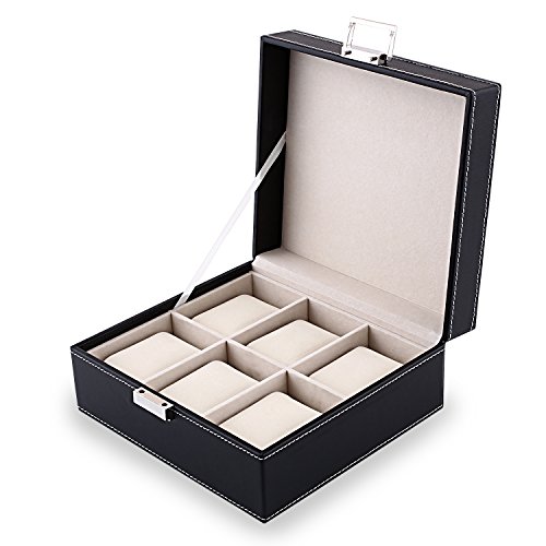 Coffret montre en cuir boîte rangement pour mon...