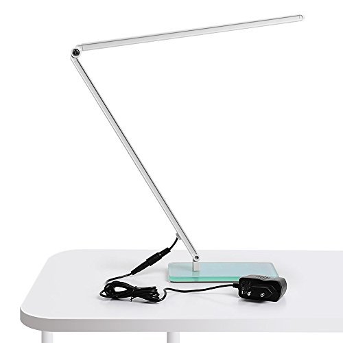 Lampe de bureau led dimmable lumière clip 48 le...