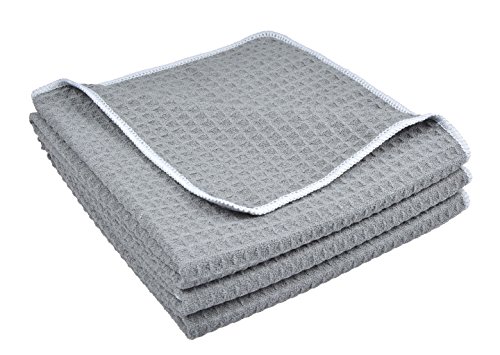 Sinland waffle weave torchons de cuisine chiffo...