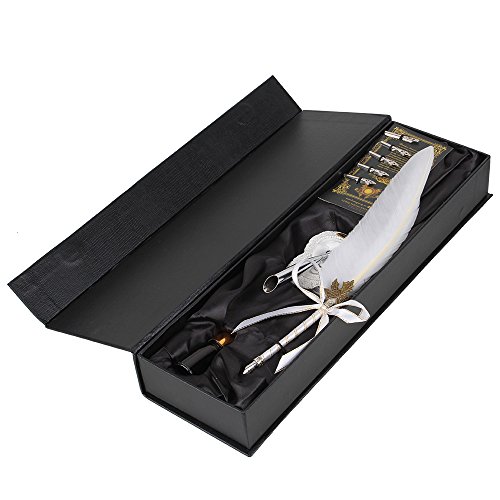 Noble duvet d'oie blanche-ruban en Métal Plume ...