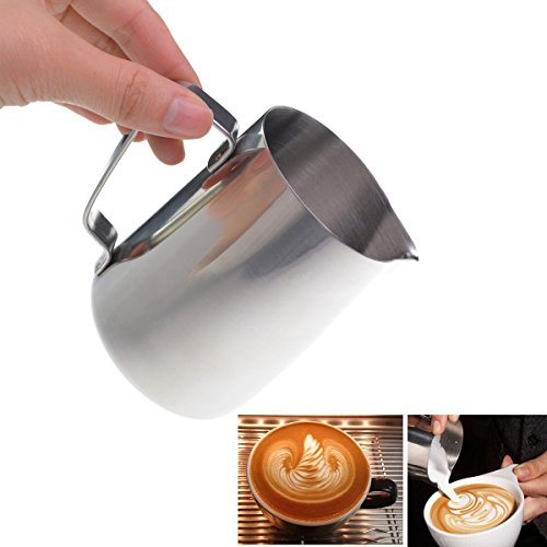 350ml pot à lait en acier inoxydable pour le ca...