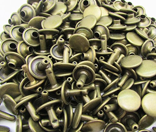 Amanteao amanteao Bronze Double Rivets Avion Bouchon 6 mm et Post 4 mm Lot de 200 jeux 0702458469131 (0702458469131)