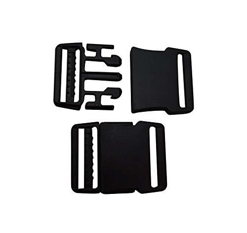 tianbang intérieur 2,5 cm Noir Largeur en plast...