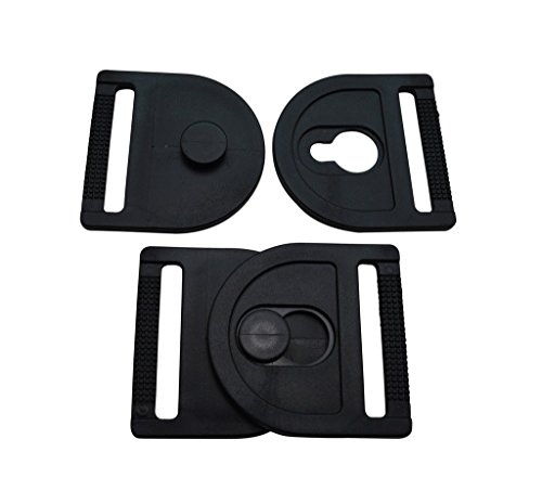 tianbang intérieur 3,8 cm Noir Largeur en plast...