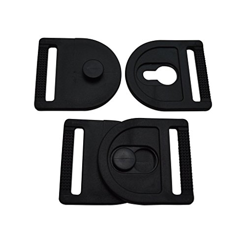 tianbang intérieur 3,2 cm Noir Largeur en plast...