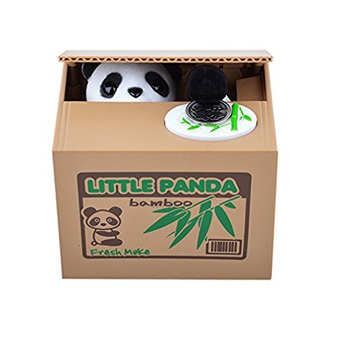 HuntGold Cute panda volent l'argent boîte tirelire économiser médaille(1pcs) code EAN 0702647661285 