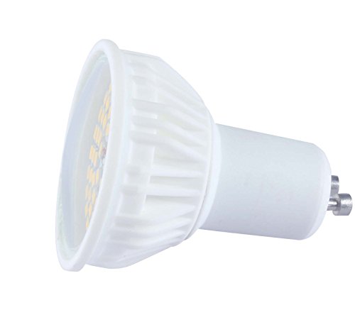 Lot de 10 ampoules gu 10 6 w à led, belle couleur blanche chaude, pour remplacer les ampoules halogènes 50 w, utilisant la nouvelle technologie à puce epistar. 60 pièces, ampoules super lumineuses smd 2835 0702795759674 Lampaous