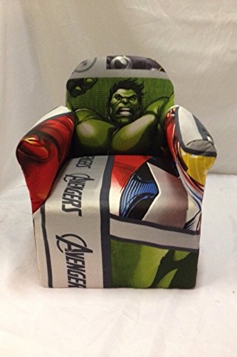 Disney Fauteuil pour enfant Motif Hulk & Avengers
