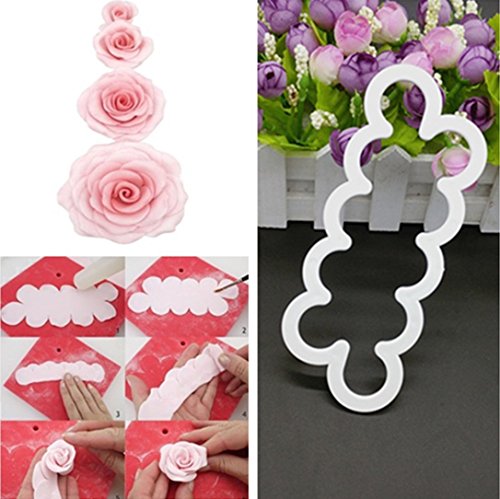 Emporte-pièce découpoir roses facile à gâteaux ...
