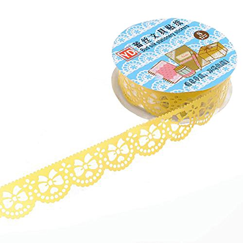 2 Pcs Autocollant Ruban Adhésif Creux Dentelle ...