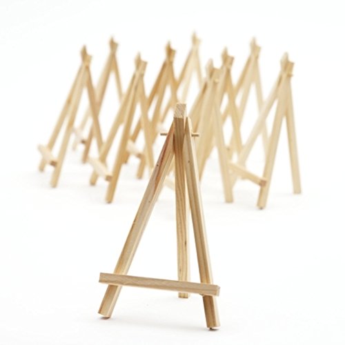 10 Pièces Cartes Menus Mini Chevalets 6