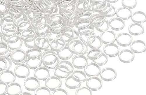 Souarts Godagoda Couleur Argent Anneaux Doubles Lot de 1000pcs code EAN 0703510836182 