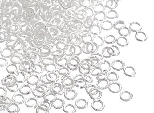 Souarts Couleur argent anneaux ouvert de jonction 3.5mm lot de 2000pcs code EAN 0703510836199 