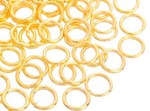 Souarts Godagoda Couleur Dore Anneaux Ouvert de Jonction Lot de 200pcs code EAN 0703510836304 