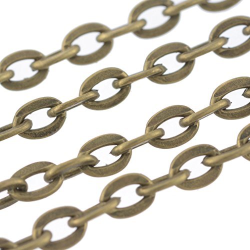 Godagoda Couleur Bronze Chaine Maille Forcat 10m