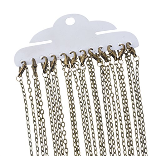 Godagoda Couleur Bronze Colliers Chaines avec F...