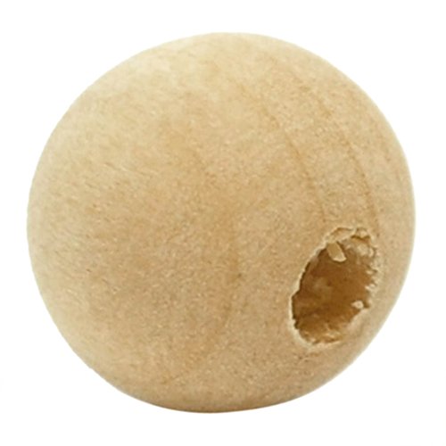 Souarts Couleur nature boules perles intercalaires en bois 10x9mm lot de 300pcs code EAN 0703510848482 