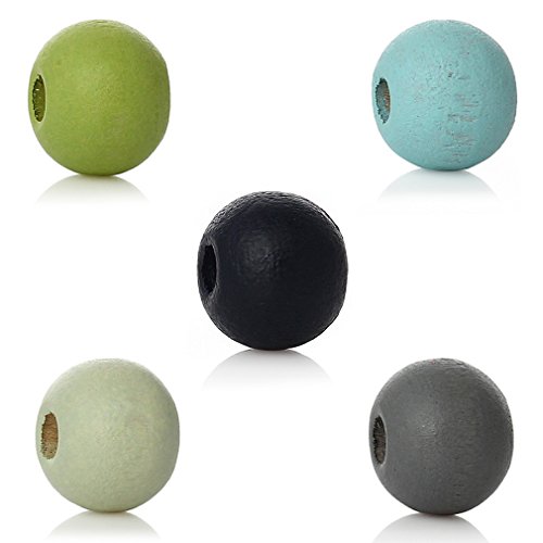 Mixte boules perles artificielles intercalaires...