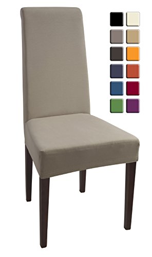 Natalie housses pour chaises 2 pièces, stretch-...
