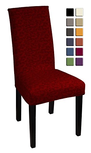 Mareen housses pour chaises 2 pièces, stretch-h...