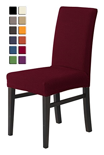 Wien housses pour chaises 2 pièces, stretch-hou...