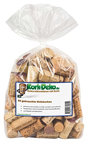 50 bouchons de vin d'occasion à utiliser pour l...