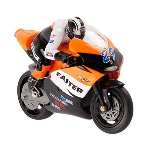 LiDi RC Mattheytoys JXD 806 4ch 2.4g 1/16 Scale RC Motocycle Stunt Drift Moto Electric-(orange) code EAN 0705409715790 