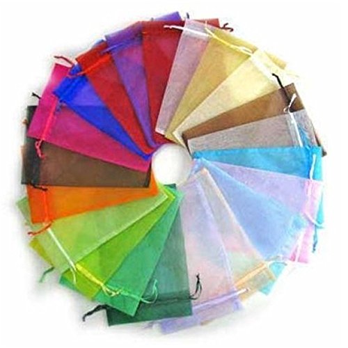 PandaHall - Lot de 100pcs Sachets Pochettes Cad...