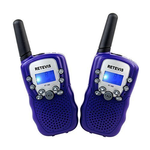 Rt-388 paire de talkies walkies enfant jeu élec...