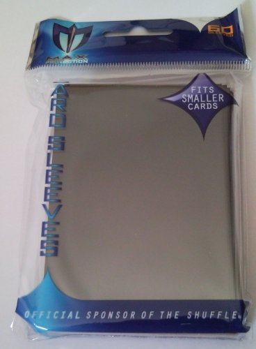 Alpha 60 Max Protection Alpha Black Small Size Mini Sleeves - Protector - Yu-Gi-Oh! Deck code EAN 0705860685229 