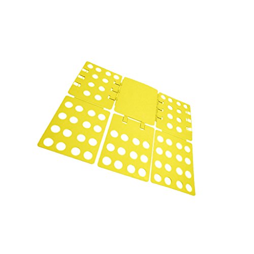 Générique Planche à Plier Vetement T- shirt Plieur de Linge Chemise Buanderie Adulte - Jaune code EAN 0706433738533 