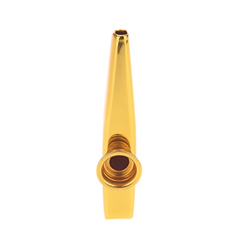 Métal alliage d'or kazoo aluminium avec 5pcs fl...