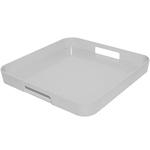 1313-0275 plateau gallery carré 33 x 33 cm méla...