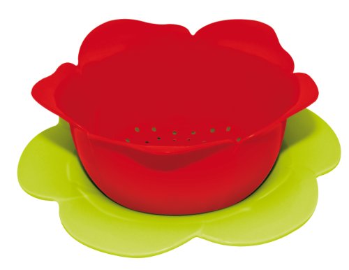 Zak Designs 1576-a851 passoire et soucoupe rose l 23 cm code EAN 0707226667504 