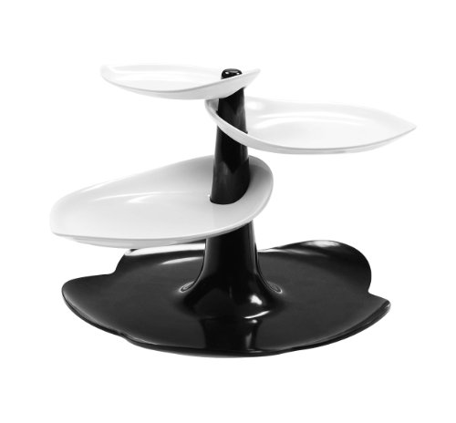 0535-n870 sweety arbre à gâteau noir / blanc 29...