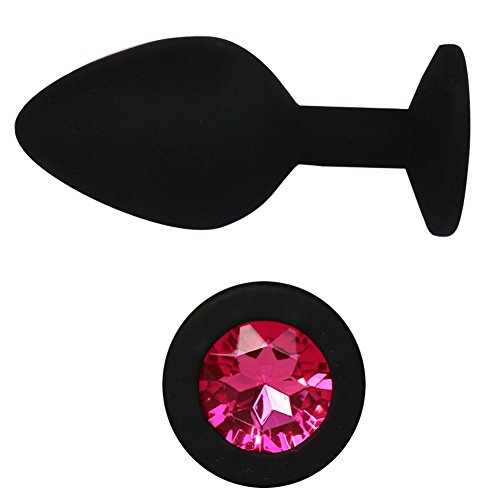 iiniim IINIIM Sexy Adult Plug Anal Toys En Silicone Taille S M L Rose Vif S code EAN 0707454103805 